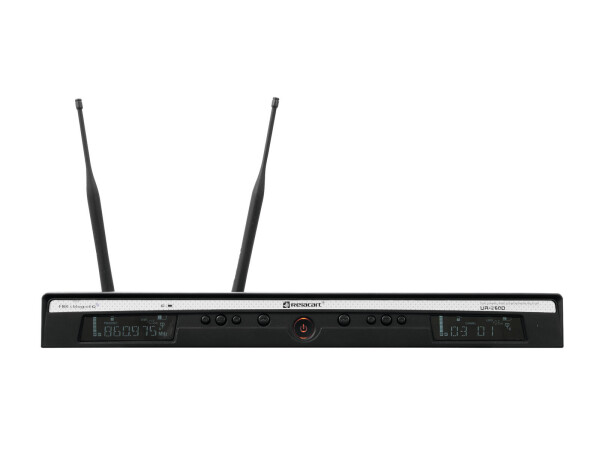 UR-260D 2-channel UHF Receiver 823-832 + 863-865 MHz