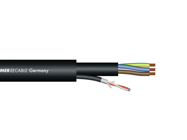 Combi Cable 1x2x0,25+3G1,5 SC-Monolith Power DMX 100m