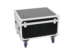 Flightcase 4x LED TMH-X1 Moving-Head Beam mit Rollen