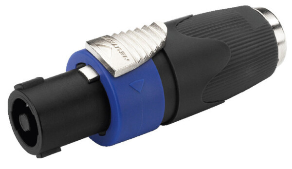 Adapter NL4FX zu 6.3mm mono Klinkenbuchse