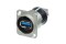 USB FEED THROUGH 3.0, Nickel