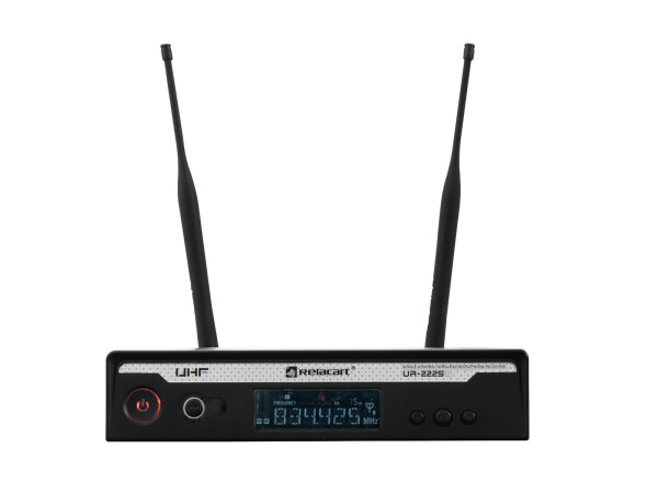 UR-222S 1-Channel UHF Receiver 823-832 + 863-865 MHz