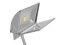 LED KKL-50 Floodlight 4100K silver