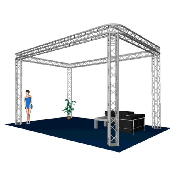 Messestand A KON 290-4 6x4x3,5m
