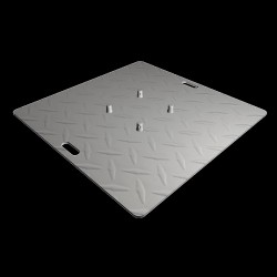Baseplate KON 290-4,1000x1000x5,0/6,5mm,quintet