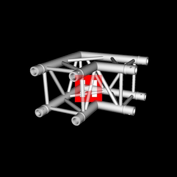 KON 290-4 2-Weg Ecke C21 90°