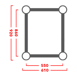 Truss FORK 920-4 2mtr
