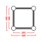 Traverse BOLT 305-4 100cm