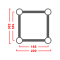 Traverse KON 220-4 350cm