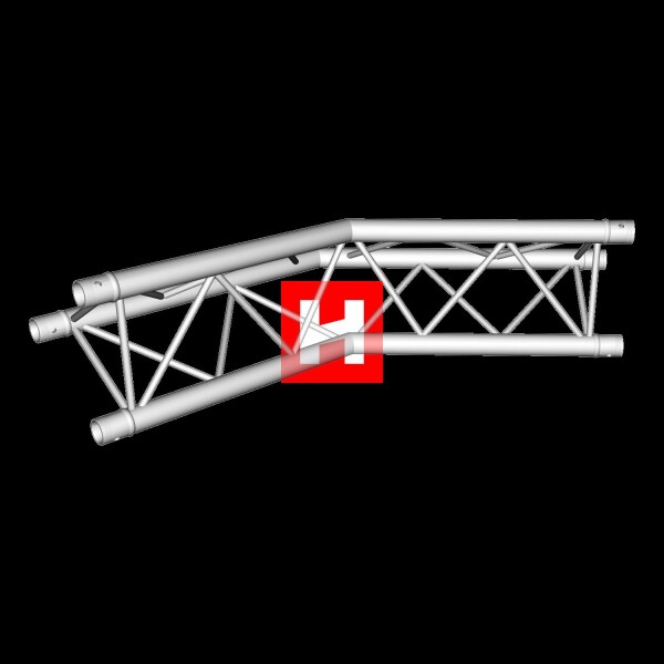 KON 220-3 2-Weg Ecke C28 135° außen