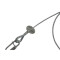 Stahlseilsafety 3mm L=1000mm