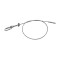 Stahlseilsafety 4mm L=1000mm