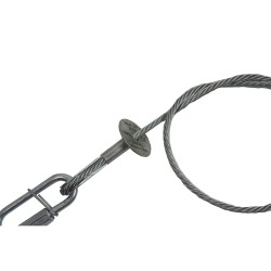 Stahlseilsafety 4mm L=600mm