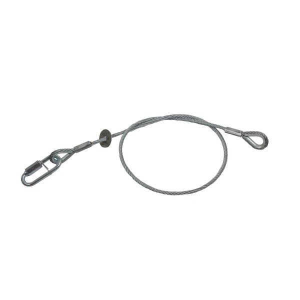 Stahlseilsafety 6mm L=1000mm