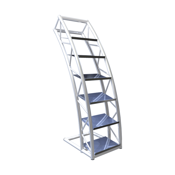 Catalogue Stand Aluminium b=570mm h=1900mm