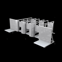 Stage Barrier 12 Aluminium