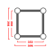 Truss KON 400-4 HD 5000mm