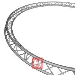 Circle KON 290-3 HD apex up/down 5m outside-dia