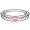 Circle KON 400-4 HD 4m outside-diameter (4 cut)
