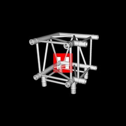 KON 400-4 HD 3-Weg Ecke C30 90°