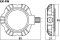 Audio-Exciter, Resonator, 5 W, 8 Ohm