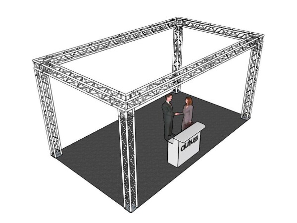 Traversenset QUADLOCK 6082 Rechteck 7x4x3,5m (BxTxH)