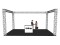 Truss set QUADLOCK 6082 U-Figure 7x4x3.5m (WxDxH)