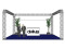 Truss set QUADLOCK 6082R U-Figure 7x4x3.5m (WxDxH)
