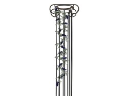 Flowering Garland, artificial, violet, 180cm