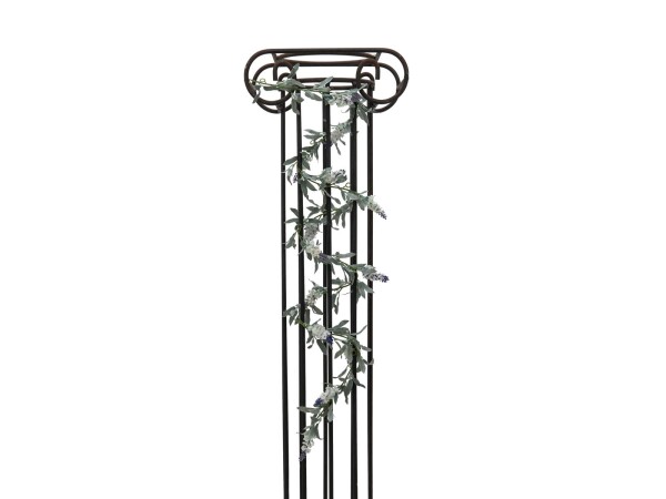 Flowering Garland, artificial, white, 180cm