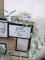 Flowering Garland, artificial, white, 180cm