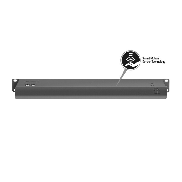 RACK LIGHT PRO MOTION - 19" LED Array Rack Light 1HE mit Bewegungssensor | weiß