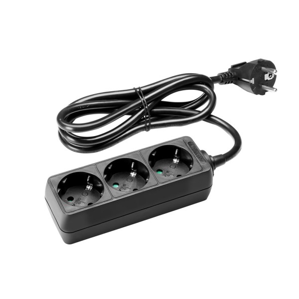 Adam Hall Cables 8747 X3 M5 - Power Strip 3-way | 5m