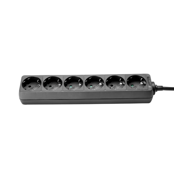 Adam Hall Cables 8747 X6 M3 - Power Strip 6-way | 3m