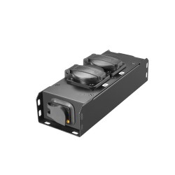 Adam Hall Cables PRO PORT 2 T - Stromverteiler 2 x...