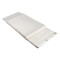 0160 X 53 WH - Tissu acoustique B1 avec œillets brunis et ourlet, 5 x 3 m crème
