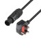5 STAR TCON 0150 GB - Power Cable | Neutrik TRUE1® x BS1363/A with Titanex® line | 1.5 m