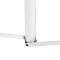 SP 5211 W - Trépied denceinte 35mm aluminium blanc