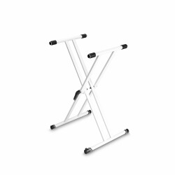 KSX 2 W - Keyboard Stand X-Form, Double, White