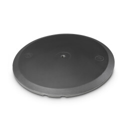 WB 123 B - Round Cast Iron Base for M20 Poles