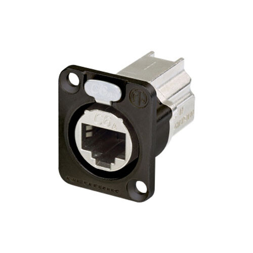 NE8FDX-P6-B - Netzwerk Einbaubuchse etherCON® | Cat.6a