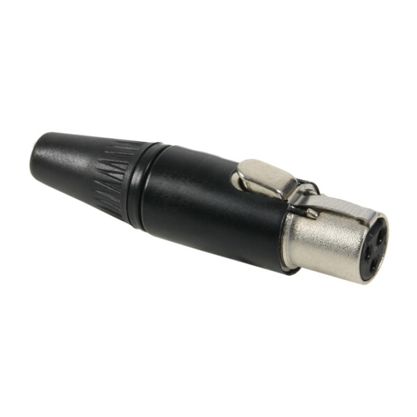 REAN RT3FC-B - Mini XLR Stecker 3-Pol Female REAN®