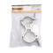400200040 - Coupleur à rotule léger finition argent jusqu’à 100 kg (48 - 51 mm)
