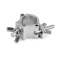 400200963 - Demi-coupleur petit finition argent jusquà 10 kg (20 mm)