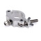 400200007 - Half Coupler sottile color argento fino a 200 kg (48-51 mm) in acciaio inox