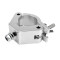 400200036 - Demi-coupleur lourd finition argent jusquà 750 kg (60 mm)