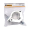 400200036 - Demi-coupleur lourd finition argent jusquà 750 kg (60 mm)