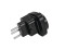 Adapter EU/CH Stecker 10A sw