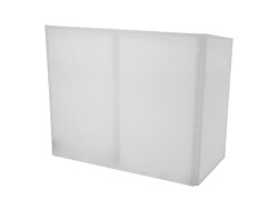 Wechselcover für Mobile DJ Stand weiß