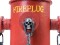 Halloween Fire Hydrant, 28x13x13cm